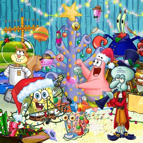 Source: Still from Spongebob (Nickelodeon) Frozen Face-Off is in Season 8 of the show and is the third episode of the season.The episode is one of the best Christmas episodes of SpongeBob and celebrates winter with a sled competition. Everyone in Bikini Bottom enters because the winner gets $1 million.